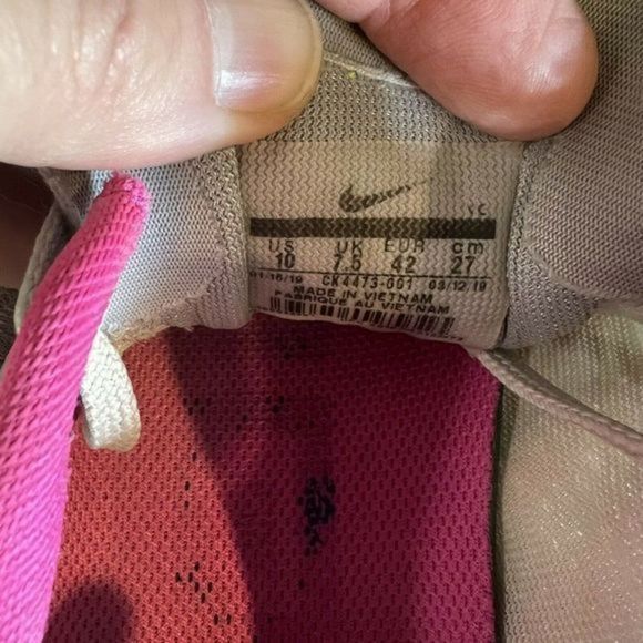 Womens Nike Air Zoom Pegasus 36 Gray Athletic Running Shoes Sneakers Size 10 M‎ - Picture 8 of 8